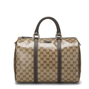Gucci Brown Duffel Bag with Iconic Monogram